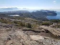View of Bodø from Keiservarden