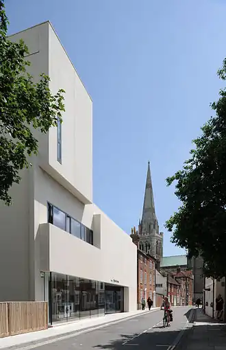 Novium Museum Chichester designed by Keith Williams Architects