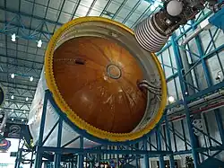 S-II-14 on display at Kennedy Space Center