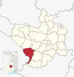 Location in West Bengal