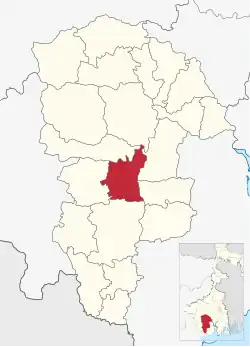 Location of Kharagpur II