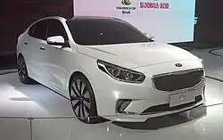 Kia K4 Concept teased on the 2014 Beijing Auto Show