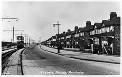 a tram on Kingsway