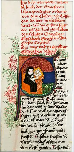 Elsbeth Stagel in the Lives of the Nuns of Töss