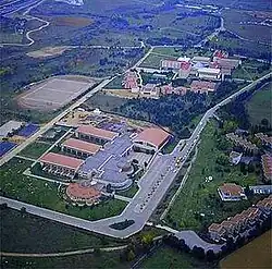 Bird's-eye view of Koç School
