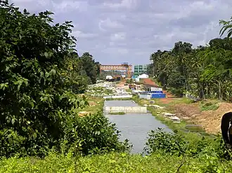 Bypass construction towards Kallumthazham