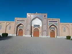 The entrance Kuk Gumbaz Mosque