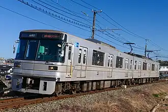 Type 03 running on the Kikuchi Line.