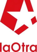 Second logo of LaOtra from 2005 to 2014