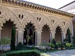 Aljaferia Palace in Zaragoza (11th century, Taifa period)