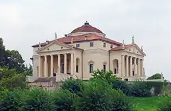 Palladio's Villa Capra La Rotonda, begun 1567