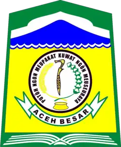 Official seal of Great Aceh Regency