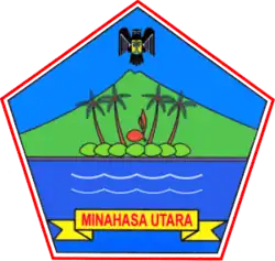 Official seal of North Minahasa Regency