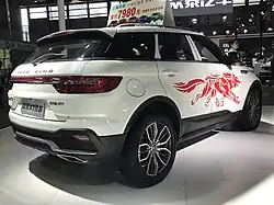 Landwind X7 facelift rear