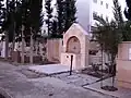 View of Larnaca's Armenian cemetery