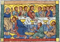 Miniature depiction from c. 1230