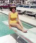 Young woman in Florida, 1965