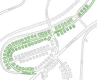 Houses on Lawrence Street