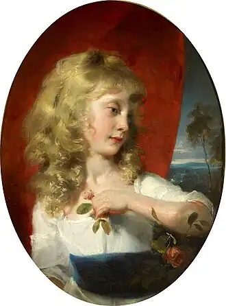 Portrait of Princess Amelia by Thomas Lawrence