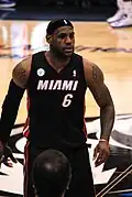 LeBron James in 2012
