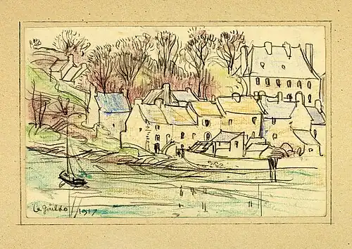Le Guildo (1917) Collection du Musée de Bretagne