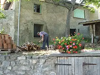 A view within Le Sauze-du-Lac