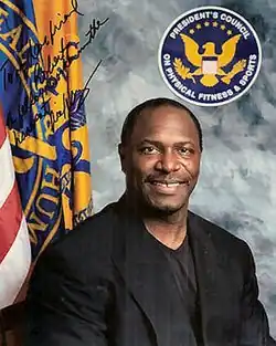 Lee Haney - Eight-time Mr. Olympia.[25]