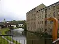 Towpath of the Leeds and Liverpool Canal in the Weavers' Triangle