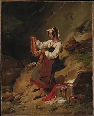 The Italian Brigand's Wife, 1826