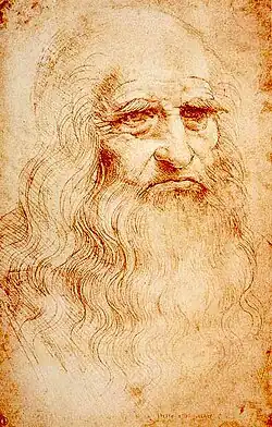 Image 40Leonardo da Vinci, a polymath of the High Renaissance who was active as a painter, draughtsman, engineer, scientist, theorist, sculptor, and architect (from Culture of Italy)