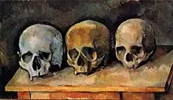 Still Life, Three Skulls, c. 1900, Detroit Institute of Arts