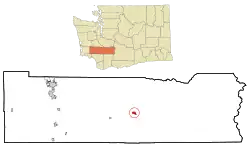 Location of Morton, Washington