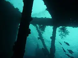 partly collapsed hold