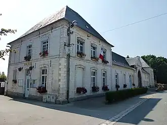 The town hall of Licques