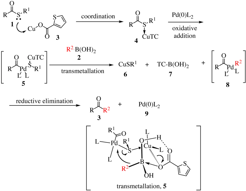 The Liebeskind–Srogl coupling mechanism
