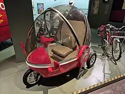 Battery-powered delivery car