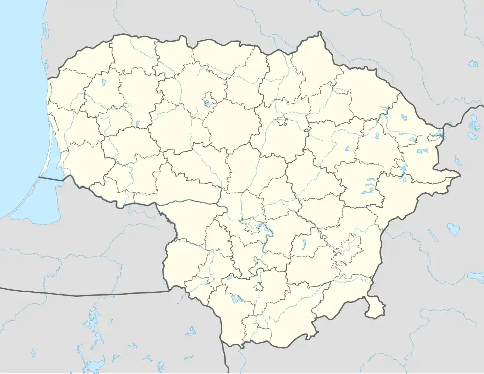 Linkuva is located in Lithuania
