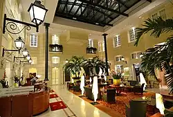 Hotel Polonia Palace lobby