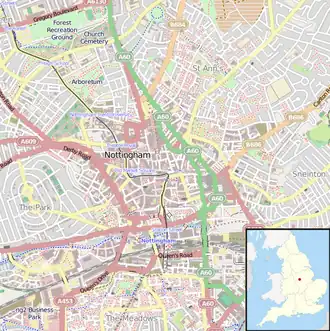 Old Angel Inn is located in Nottingham