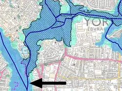 River Foss barrier protected zone