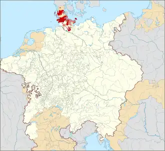 Location of Ducal Holstein