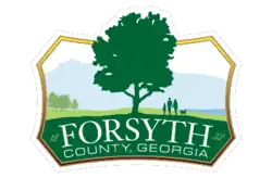 Official logo of Forsyth County