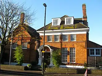 The estate social club on The Avenue by Norman Shaw, 1878