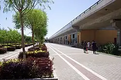 Lowest level of the station