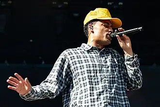 Carner performing at Haldern Pop in 2019