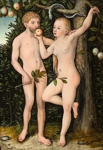 National Gallery Prague, Czechia c. 1538 (see Adam and Eve (Cranach, Prague))