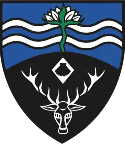 Lucy Cavendish College heraldic shield