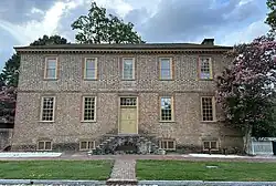 Front of house from Duke of Gloucester Street