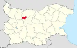Lukovit Municipality within Bulgaria and Lovech Province.
