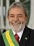 Second presidential portrait of Luiz Inácio Lula da Silva